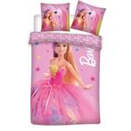 Barbie Dekbedovertrek 140 x 200 cm - Roze, Fille, Rose, Housse de couette, Enlèvement ou Envoi