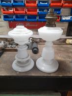 Pied de lampe année 1900 en Opaline, Antiquités & Art, Enlèvement