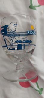 Ricard glazen koppel aan tafel, Verzamelen, Ophalen of Verzenden