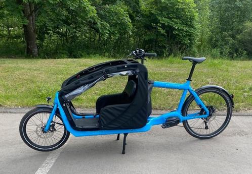 Electrische Bullitt Bluebird sportieve 2 wiel Bakfiets, Fietsen en Brommers, Fietsen | Bakfietsen, Nieuw, 2 kinderen, Elektrisch