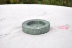 cendrier rond en marbre vert, Enlèvement ou Envoi, Comme neuf, Cendrier