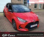 2021 Toyota Yaris Hybride Premiere Gps Caméra Sièges chauff, Auto's, Toyota, Testrit aan huis, 4 cilinders, Leder en Stof, Bedrijf