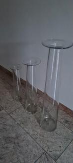 3 decoratieve vazen (glas), Enlèvement, Utilisé, Verre