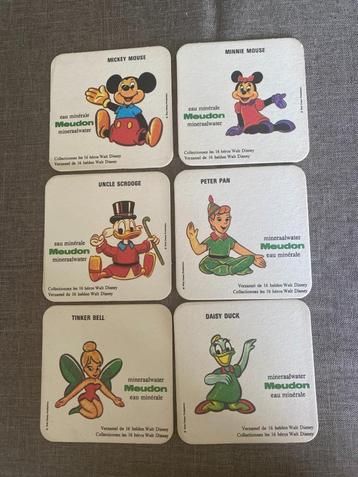 6 sous-bocks MEUDON  (série Walt Disney)