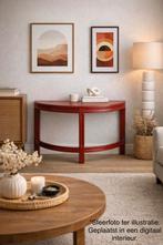 Bijzettafel nieuwstaat rood, Enlèvement, Neuf, Autres formes, Bois