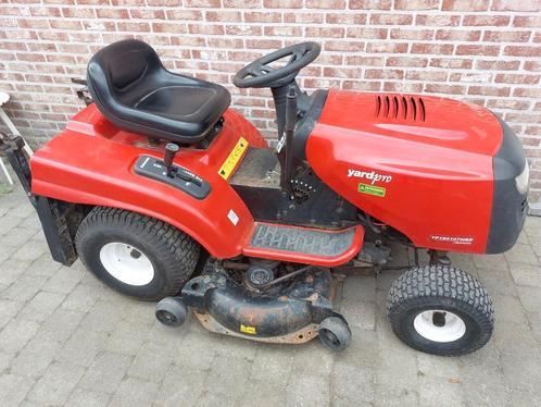 Zitmaaier, Tuin en Terras, Zitmaaiers, Gebruikt, 90 tot 120 cm, Elektrische starter, Mulchfunctie, Opvangzak, Versnellingen, Ophalen