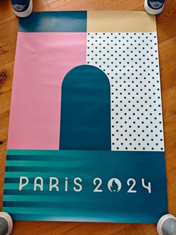 Paris 2024 poster decoratie Olympische Spelen beschikbaar voor biedingen