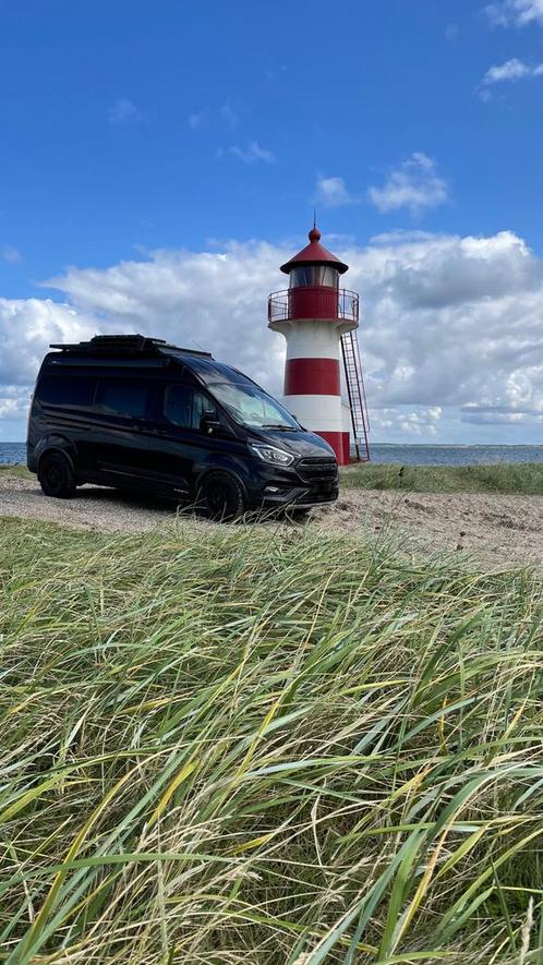 Ford Transit custom campervan, Caravans en Kamperen, Mobilhomes, Particulier, tot en met 2, Buscamper of Camperbus, Ford, Ford