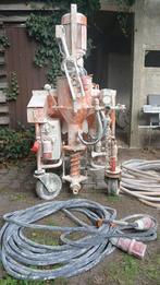 Spuitmachine PFT G4, Ophalen