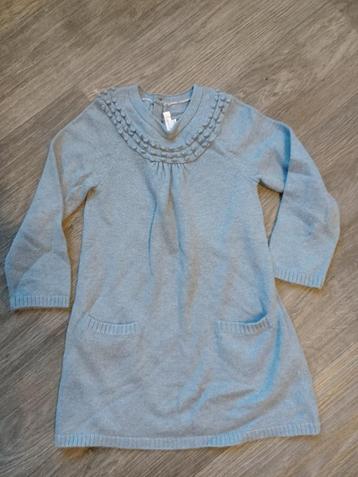 jacadi , une robe d'hiver/ 15% angora/ pour la fille 3 ans disponible aux enchères