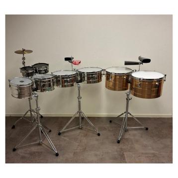 LP Latin Percussion - timbales in nieuwstaat! meer slagwerk beschikbaar voor biedingen