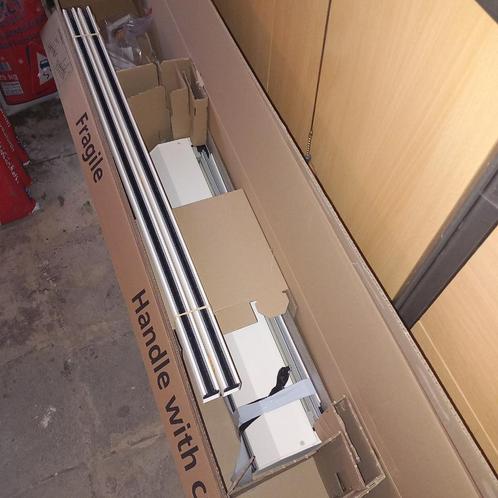 Voorzetrolluik Op zonne-energie RAL9001, Doe-het-zelf en Bouw, Rolluiken, Nieuw, Minder dan 100 cm, Minder dan 100 cm, Crème ou Beige