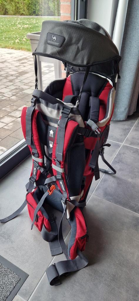 Porte bébé Dromader jusque 22kg, Kinderen en Baby's, Babydragers en Draagdoeken, Zo goed als nieuw, Harnas, Ophalen