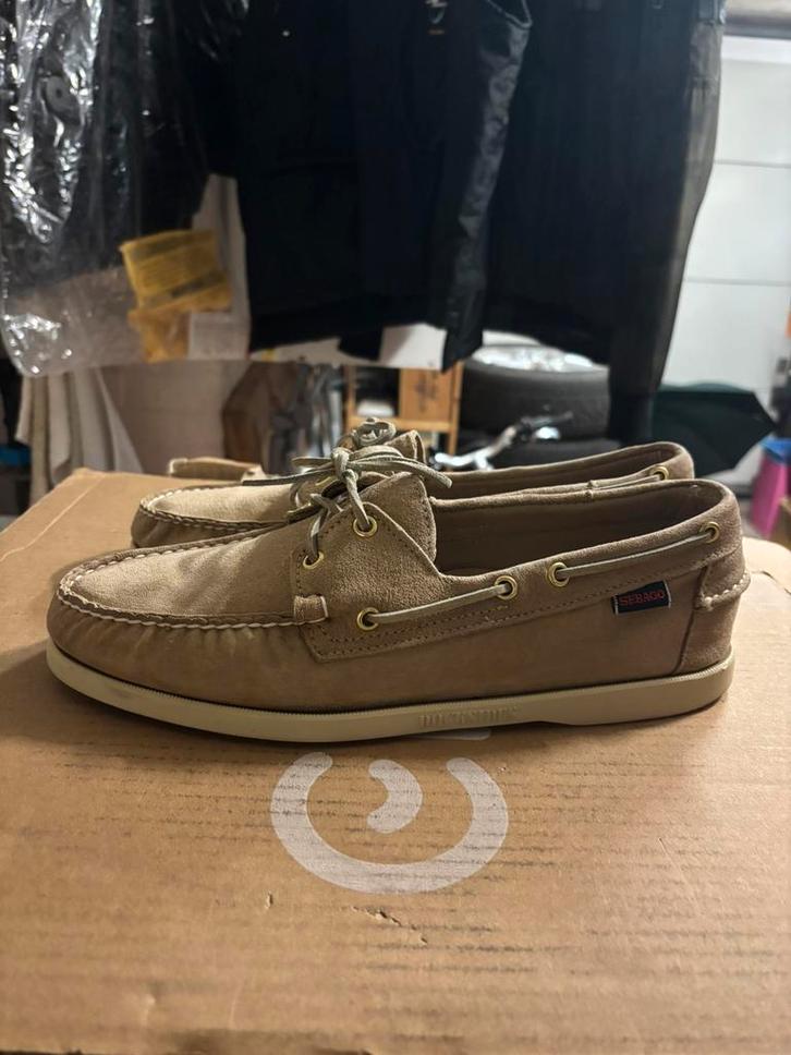 Sebago taille 44,5 en daim couleur Camel dans un état impecc, Vêtements | Hommes, Chaussures, Comme neuf, Espadrilles et Mocassins