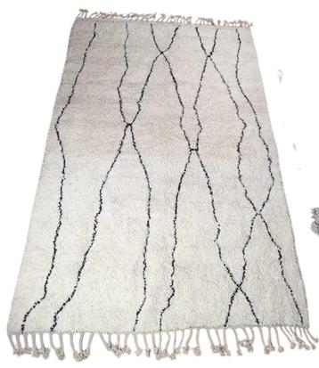 Kilim tapijt Berber 2x3 Boho interieur wollen kleed kleuren beschikbaar voor biedingen