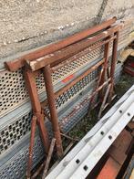 Schragen / metsers schragen., Enlèvement, Comme neuf