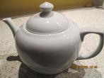 Théière blanche en céramique, Keramiek, Overige typen, Nieuw, Ophalen of Verzenden