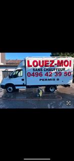 Location utilitaire permis B de 3 a 21m3 sur la louviere