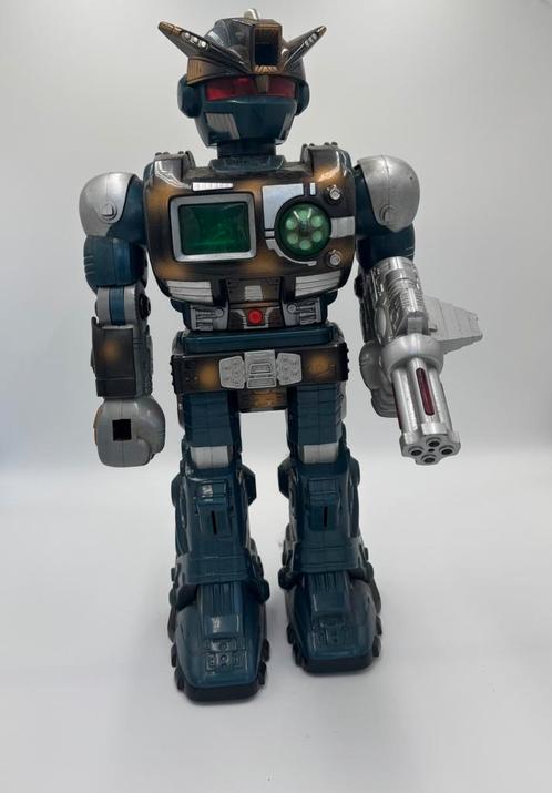 Vintage elektronische robot — jaren 80/90, Verzamelen, Speelgoed, Zo goed als nieuw, Ophalen of Verzenden