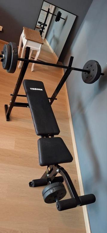 Trojan benchpress fitnessapparatuur  beschikbaar voor biedingen