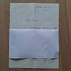 Brief geschreven door Eddy Wally (1 juni 1973), Verzamelen, Ophalen of Verzenden, Gebruikt, Overige typen, Gesigneerd
