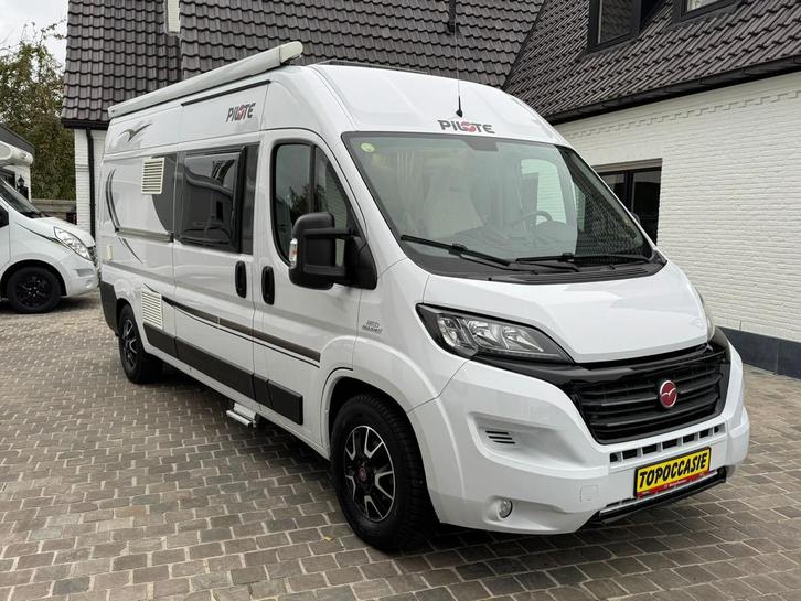 Fiat Ducato Pilote V600, Caravans en Kamperen, Mobilhomes, Bedrijf, tot en met 4, Half-integraal, Pilote, Fiat, Diesel, Automaat