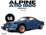 Alpine A110 1800 Gr.4 1973 1/8 GT Spirit, Hobby en Vrije tijd, Modelauto's | 1:5 tot 1:12, Ophalen of Verzenden, Nieuw, 1:5 t/m 1:8