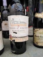 vin mission saint vincent bordeaux 2001 medaille d'or, Collections, Pleine, France, Enlèvement ou Envoi, Vin rouge
