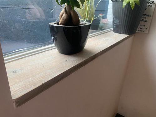 Raamtabletten OP MAAT  van gebruikt steigerhout., Doe-het-zelf en Bouw, Raamkozijnen en Schuifdeuren, Ophalen