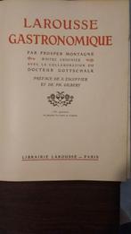 LAROUSSE GASTRONOMIQUE editie 1938, Boeken, Frankrijk, Ophalen, Hoofdgerechten, Gelezen