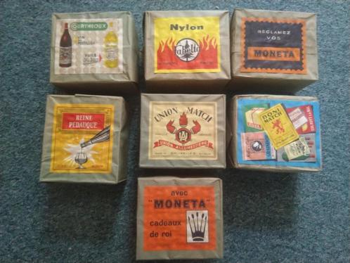 70 boîtes d'allumettes anciennes, vintage, collectionneur, Verzamelen, Rookartikelen, Aanstekers en Luciferdoosjes, Zo goed als nieuw