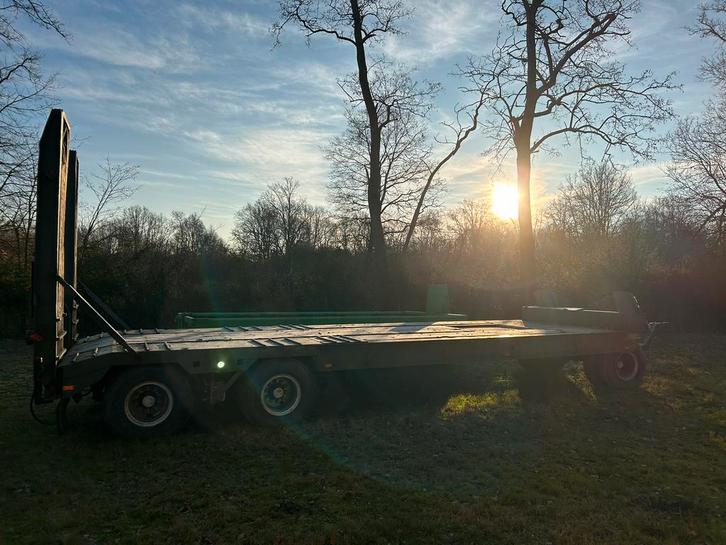 Gheysen-Verpoort 3-as Schamelwagen, Articles professionnels, Machines & Construction | Transport, Enlèvement