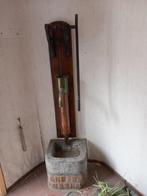 koperen pomp met stenen opvang bak, Antiek en Kunst, Antiek | Brons en Koper, Ophalen, Koper