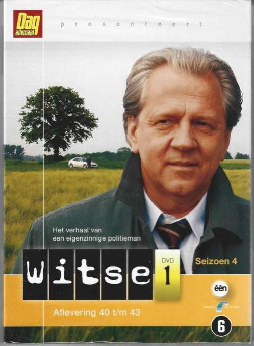 DVD Witse Seizoen 4 DVD 1  Nieuw nog verpakt., Cd's en Dvd's, Dvd's | Tv en Series, Nieuw in verpakking, Actie en Avontuur, Vanaf 12 jaar