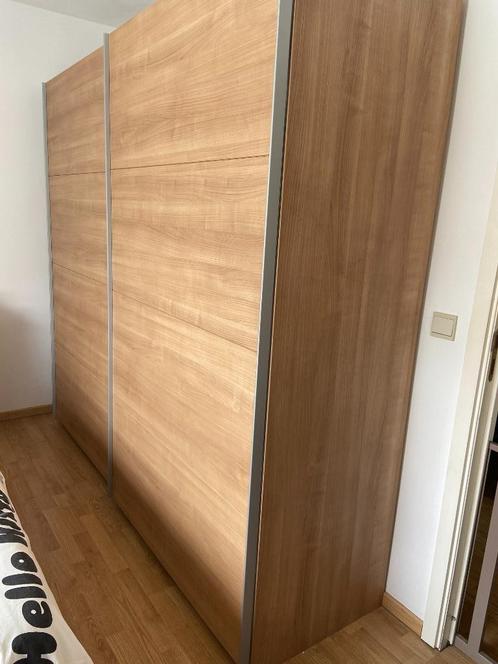 Chambre complète lit double 1m60, Huis en Inrichting, Slaapkamer | Beddengoed, Gebruikt, Overige typen, Tweepersoons, Beige, Ophalen