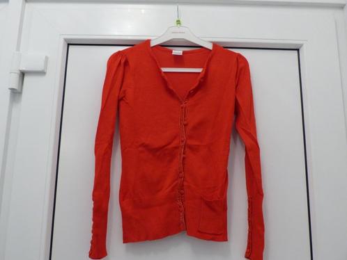 Oxmo rood jasje - maat XS, Kleding | Dames, Jasjes, Kostuums en Pakken, Zo goed als nieuw, Jasje, Maat 34 (XS) of kleiner, Rood