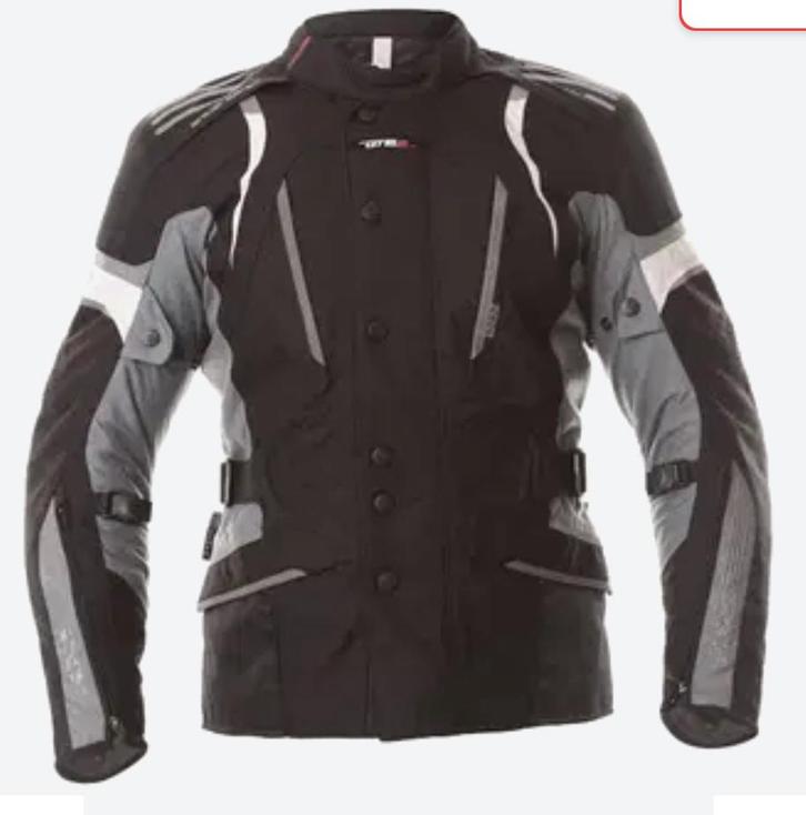 Motorvest IXS Nemesis Zwart-Grijs, Motoren, Kleding | Motorkleding, Jas | textiel, Heren, Tweedehands, Ophalen