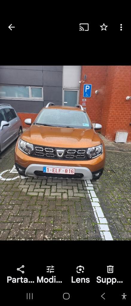A vendre dacia duster orange, Autos, Dacia, Particulier, Duster, Radio, Essence, Break, 5 portes, Boîte manuelle, Bleu, Tissu