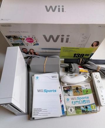 Nintendo Wii-pakket met sport en feest 