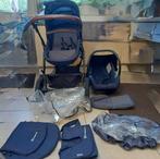 3-in1 buggy Kinderkraft Marineblauw, Autres marques, Poussette combi, Tige de poussée réglable, Enlèvement