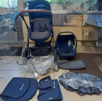 3-in1 buggy Kinderkraft Marineblauw disponible aux enchères