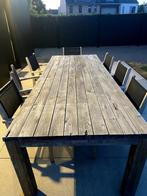 tuinset, Tuin en Terras, Tuinsets en Loungesets, Ophalen, Gebruikt, Teakhout, 8 zitplaatsen