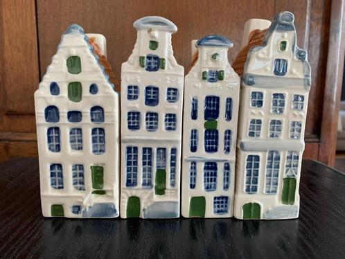 Set van 4 originele miniatuur Dutch Houses ( Handpainted ), Huis en Inrichting, Woonaccessoires | Overige, Nieuw, Ophalen of Verzenden