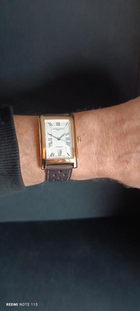 Frédérique Constant Carrée Automatic – Swiss Made, Handtassen en Accessoires, Horloges | Dames, Ophalen of Verzenden
