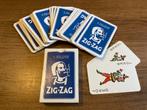 Cartes à jouer en papier à cigarettes ZIG-ZAG, Comme neuf, Carte(s) à jouer, Enlèvement ou Envoi