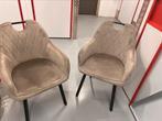 Velvet stoelen 6 stuks, Huis en Inrichting, Stoelen, Ophalen, Overige kleuren, Nieuw, Stof