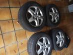 Jantes Porsche Cayenne avec pneus hiver à vendre, Ophalen, 18 inch, Gebruikt, 255 mm