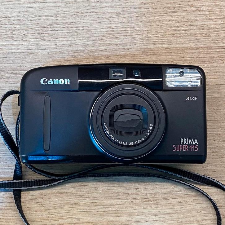 Canon Prima Super 115, point&shoot*zo goed als nieuw, Audio, Tv en Foto, Fotocamera's Analoog, Zo goed als nieuw, Compact, Canon