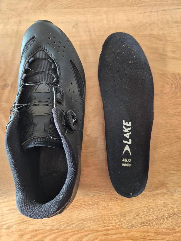 Lake Mountainbike schoenen maat 46, Kleding | Heren, Schoenen, Zo goed als nieuw, Zwart, Ophalen of Verzenden