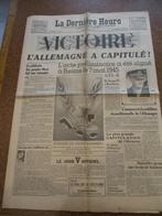 Originele La derniere heure van9 mei 1945, Ophalen of Verzenden